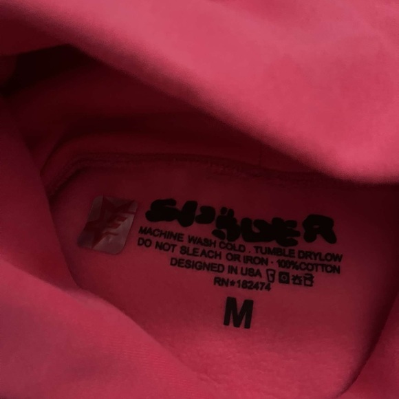 Sp5der Hoodie Pink - Picture 3 of 3